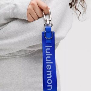 lululemon athletica Blue Keychain